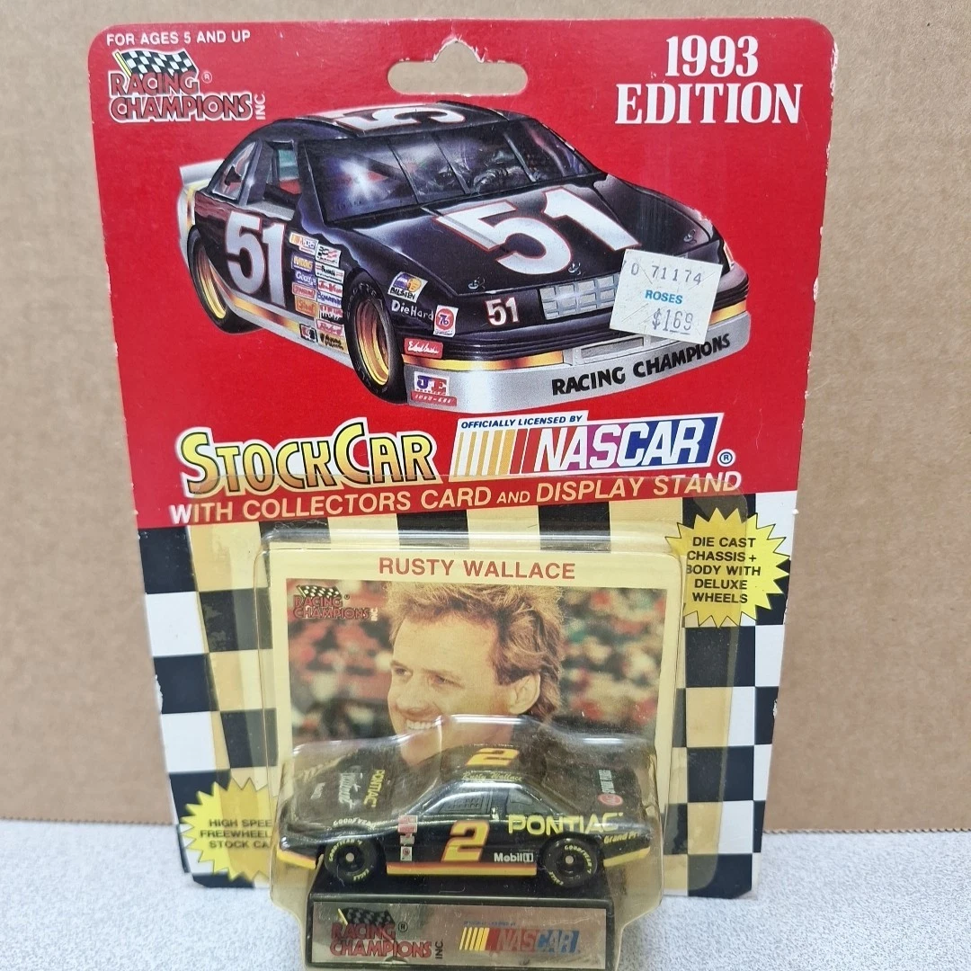 Racing Champions Rusty Wallace Pontiac Diecast Racing Cars for