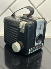 Vintage Collectible Kodak Brownie Hawkeye Flash Model Box Camera Untested