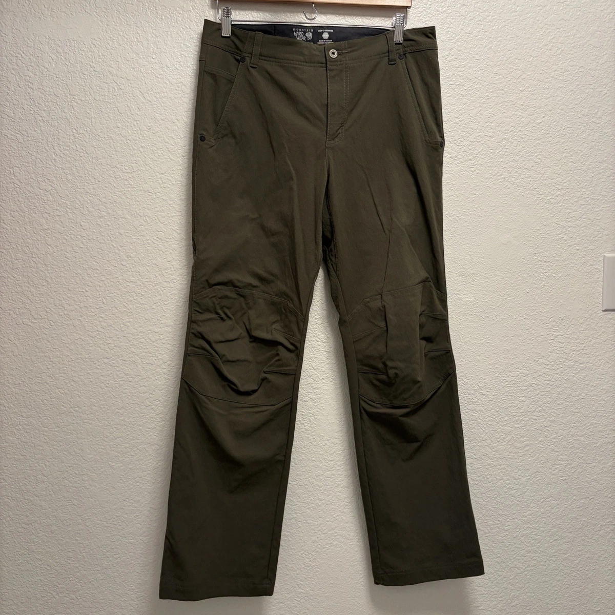 Pantalon Convertible Mountain Hardwear - Vert Militaire - Homme 36x30 - Occasion TBÉ