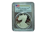 2023-S  $1  Proof American Silver Eagle PCGS PR70DCAM FS Flag Label
