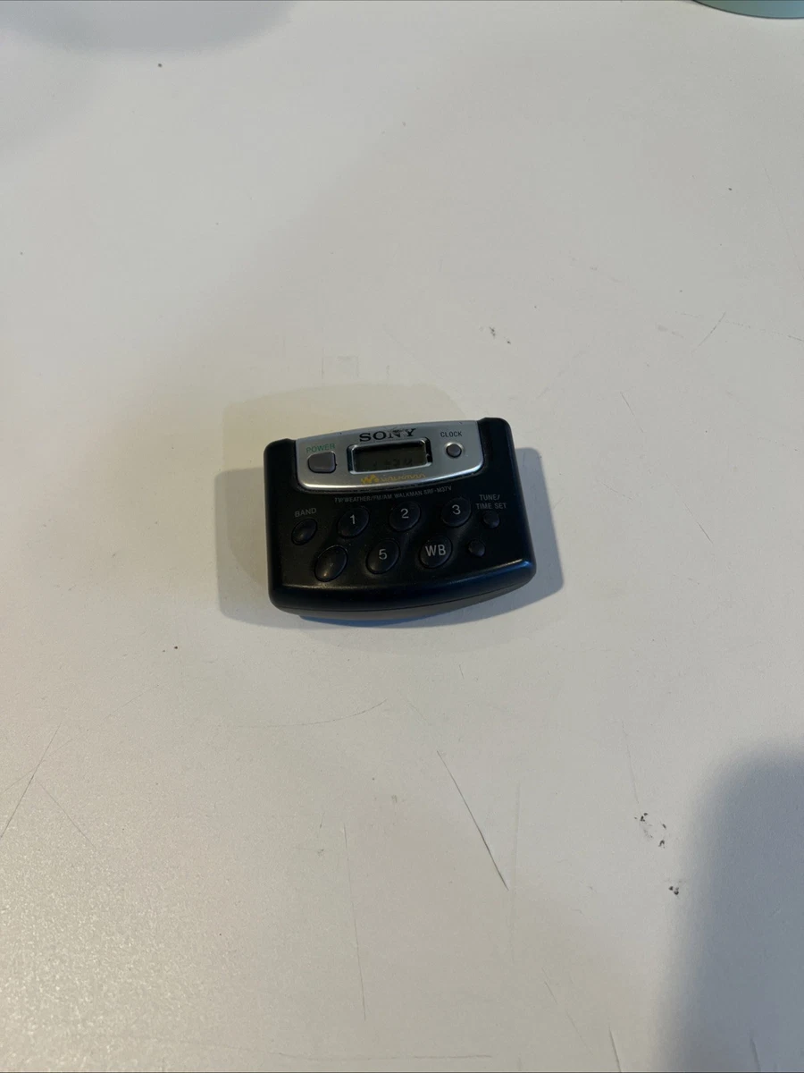 Sony Walkman SRF-M33 - Radio AM/FM Portable - Noir - Occasion