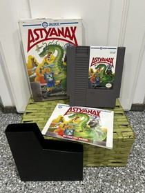 Astyanax NES CIB Complete w Box Manual Nintendo Jaleco Vintage Untested