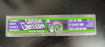 Green Lantern Watch, Kyle Rayner Style Logo, from 1996 in Original Case