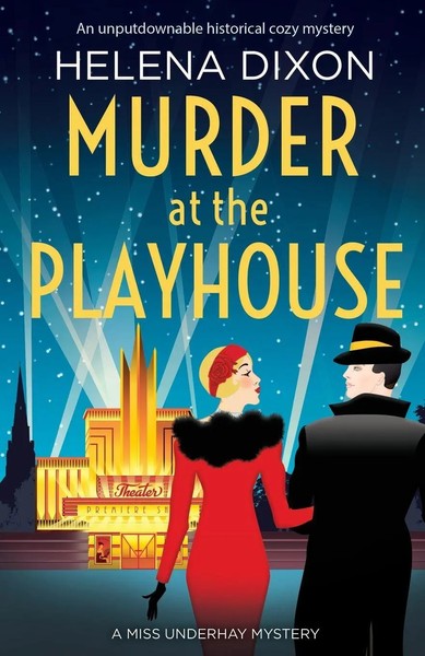 Murder At The Playhouse | An Unputdownable Historical Cozy Mystery | Dixon-image