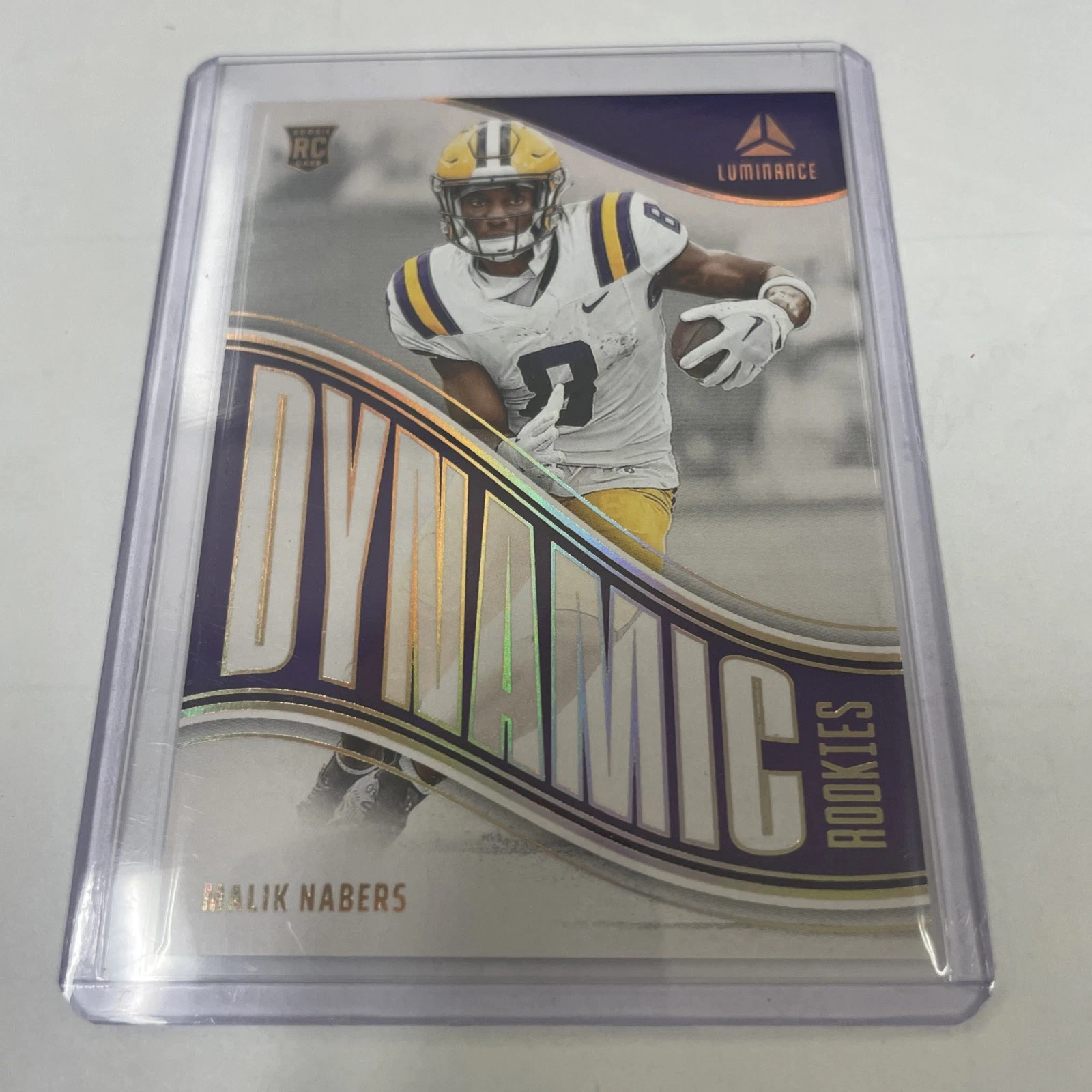 Malik Nabers Panini Luminance Dynamic Rookies #DRMNS Base