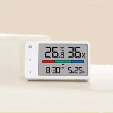 Xiaomi Miaomiaoce Intelligent Thermometer Hygrometer Meter Multi Function Clock 