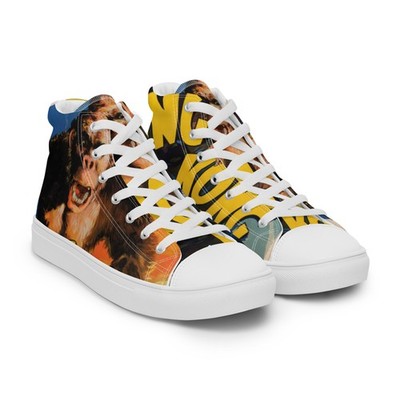 VINTAGE UNIQUE King Kong Mens High Top Canvas Shoes - NEW IN BOX