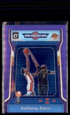 2020-21 Donruss Optic Air Defense Purple Prizm Anthony Davis Lakers 5
