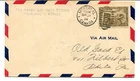 Canada 1928 5c. AIR stamp on first day cover: 1st. flight Montreal to Albany