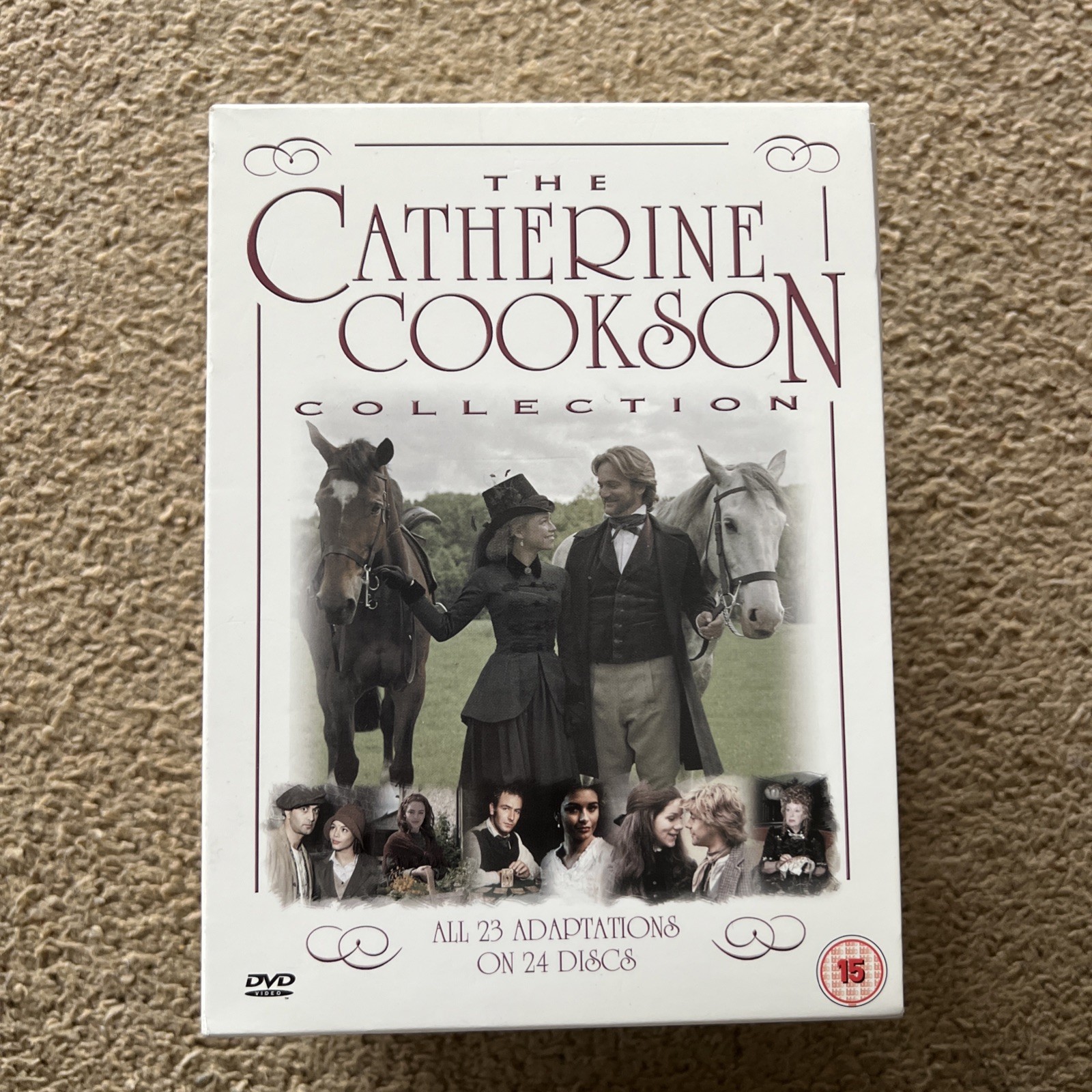 The Catherine Cookson Collection DVD boxset, 24 discs Very Good Condition