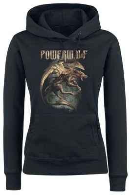 Powerwolf Kapuzenpullover Damen Where the wild wolves have gone schwarz
