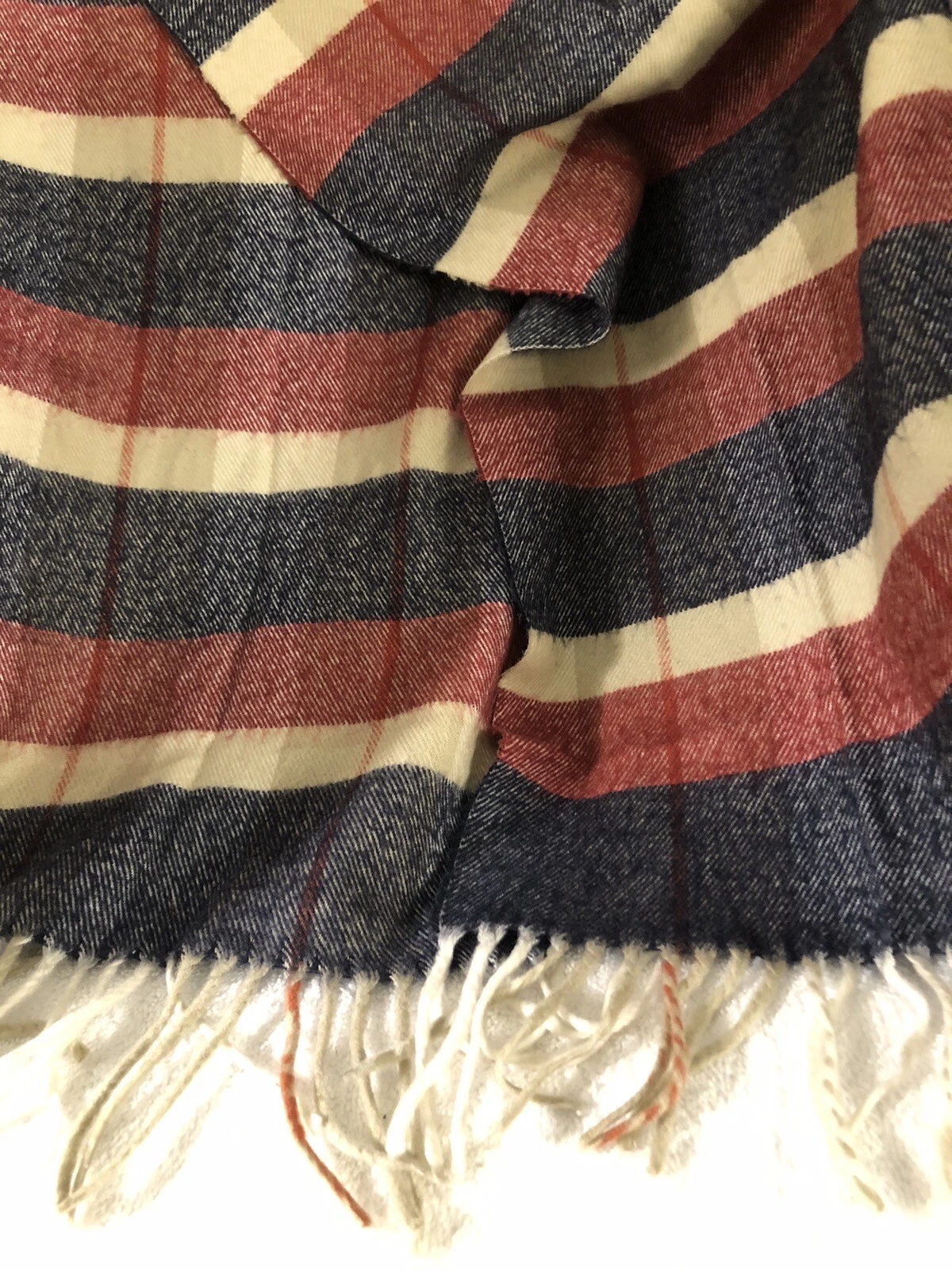 Christian Dior ? No Tag Japan Multicolor Acrylic Cashmaire Winter Soft Scarf