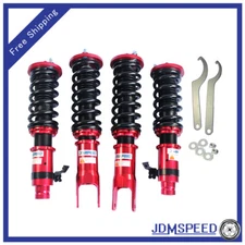 Red Coilover Suspension Fits Honda Civic 96-00 Shock Absobers Adjustable Height