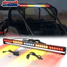 30" Rear Chase LED Light Bar w/ Running Brake Reverse For Polaris Ranger RZR PRO