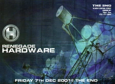 RENEGADE HARDWARE 7/12/01 Classic Rave Flyer
