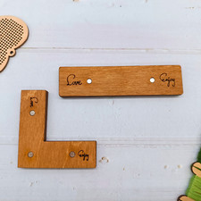 Wooden hoop, cross stitch frame on magnets, embroidery Embroidery Hoops