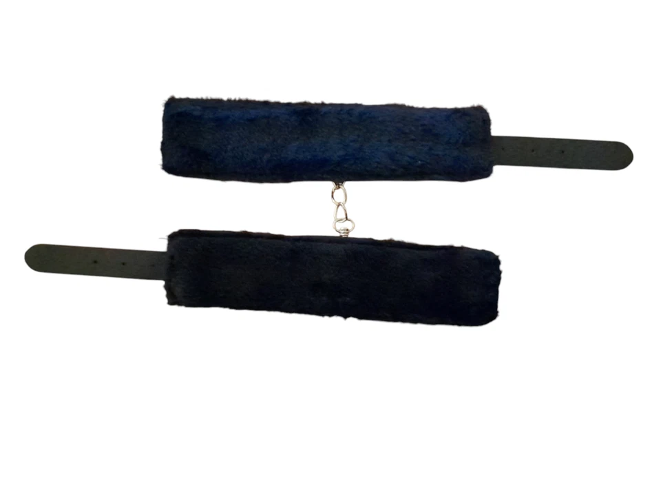 Esposas sexuales cuero bondage piel suave BDSM fetiche esclavo sujeción de tobillo Reino Unido Foto 2 de 4