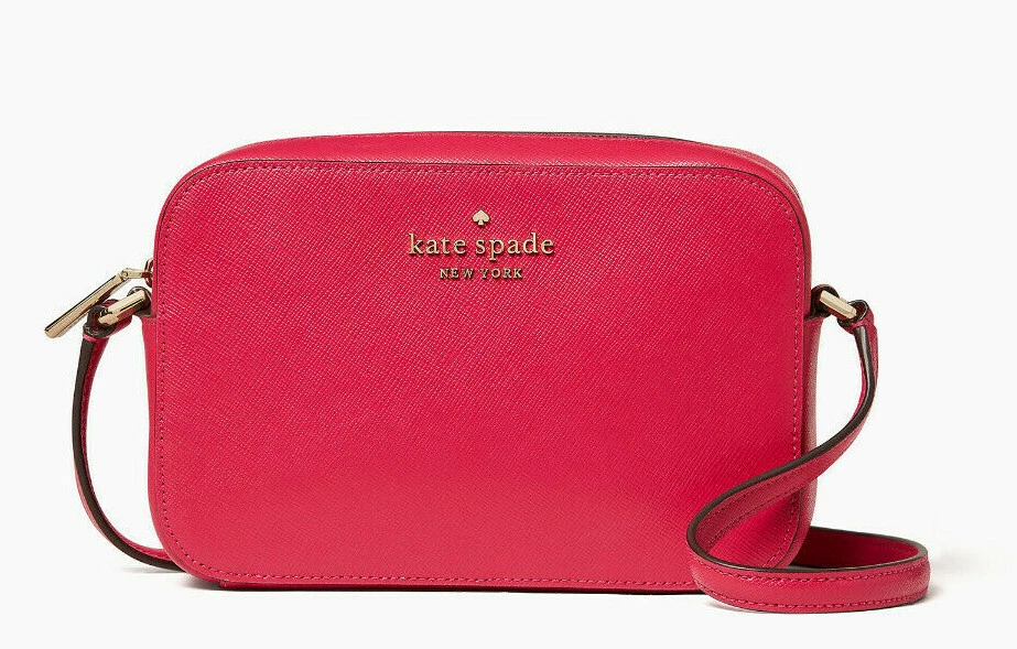 Kate Spade staci mini camera bag Leather Crossbody NWT Pink
