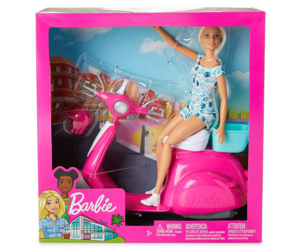 MATTEL Barbie Doll & Scooter playset Brand New!! eBay