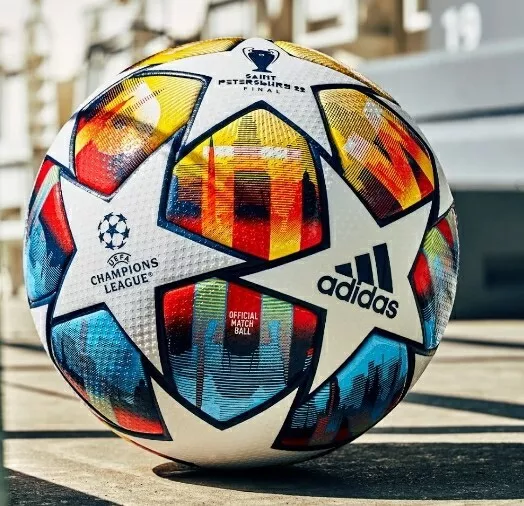 Hierbas De confianza Nominal ADIDAS UEFA OFFICIAL CHAMPIONS LEAGUE SOCCER BALL SAINT PETERSBERG SIZE 5 |  eBay