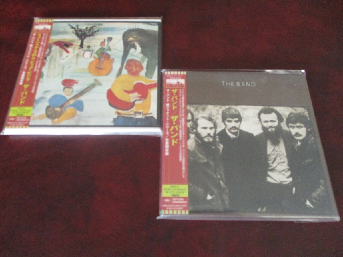 THE BAND BIG PINK & S/T JAPAN Replica GATEFOLD JACKET OBI CD