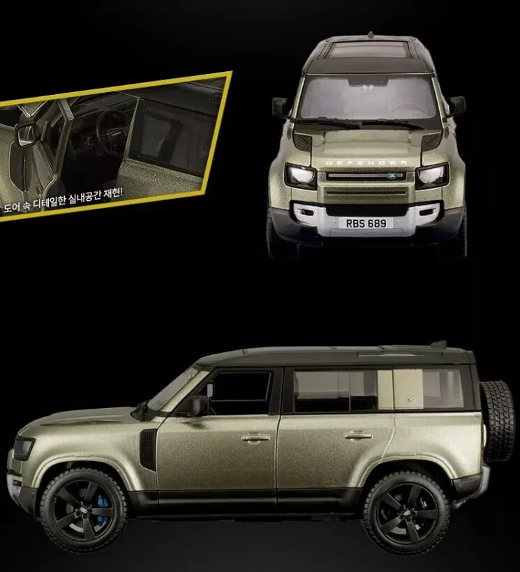 Academy #15146 Kit modellino in plastica Land Rover 2022 Defender 110 scala 1/24 - Immagine 4 di 4