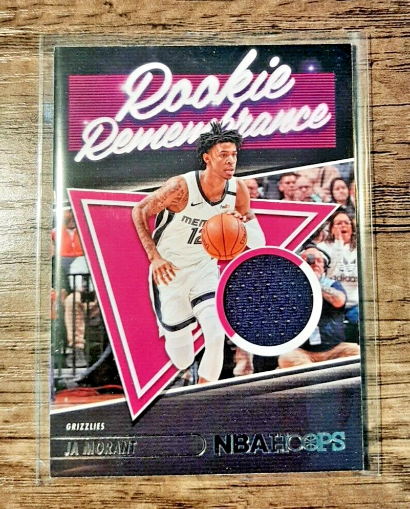 Ja Morant Rookie Jersey Patch Card Panini