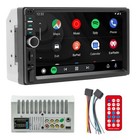 Double 2 Din 7" For IOS/Android Carplay Car Stereo Radio Touch Screen Bluetooth