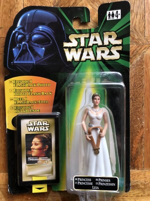 Star Wars Episode 1 Flashback Prinzessin Leia Organa Figur kartoniert 