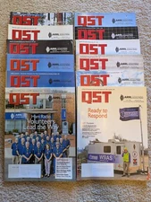Ham Radio, ARRL 12 QST Magazines, complete 2023 year.