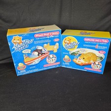 Zhu Zhu Pets Speed Boat  Dock AND Skateboard  U-Turn Playsets NEW Sealed Lot