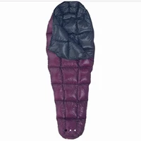 Western Mountaineering HighLite 35°F Mummy Sleeping Bag 6' Left Zip Purple/Black