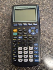Texas Instruments TI-83 Plus Graphing Calculator W/Cover Tested And Works Great