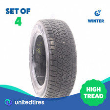 Set Of 4 Used 24560r18 Bridgestone Blizzak Dm-v2 105s - 9-1032