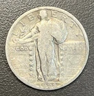 1929 Standing Liberty Quarter AC Average Circ / 90% Silver / Great For Hoarding!