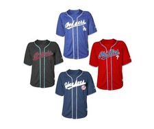 NEW! MEN'S DYNASTY APPAREL CORP. MLB ADULT LICENSED BASEBALL JERSEY!  VARIETY