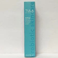 TULA Skincare Prime of Your Life Smoothing & Firming Primer - 1 oz / 30mL NEW