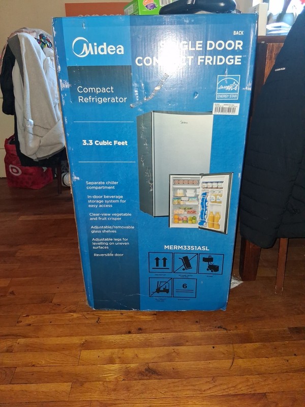 New Midea single door refrigerator 