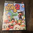 APE ESCAPE 2 PlayStation 2 Sony 2003 COMPLETE WITH MANUAL/reg Card. TESTED