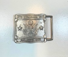 Vintage 1776-1976 Bicentennial Belt Buckle The Great Seal of the United States