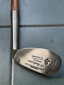 Club De Golf Ancien Tom Stewart Mashie – Tige Bois – Pour Droitier – Vintage
