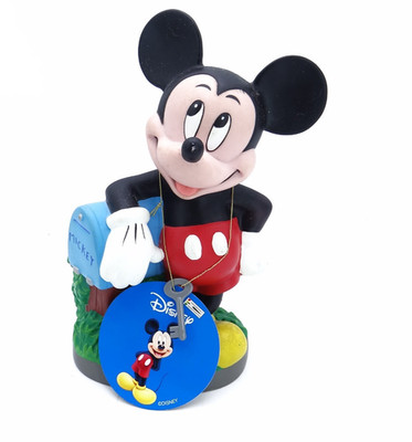 Disney Mickey Maus Spardose Film Bullyland Comic Figur 20cm Schlüssel & Etikett