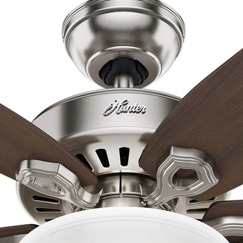 Hunter Builder Small Room 42" Indoor Brushed Nickel Bowl Ceiling Fan w/Light Kit - Picture 6 of 16