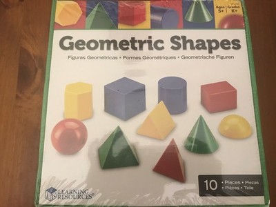 Geometric Shapes  Learning Resources Sealed Brand New