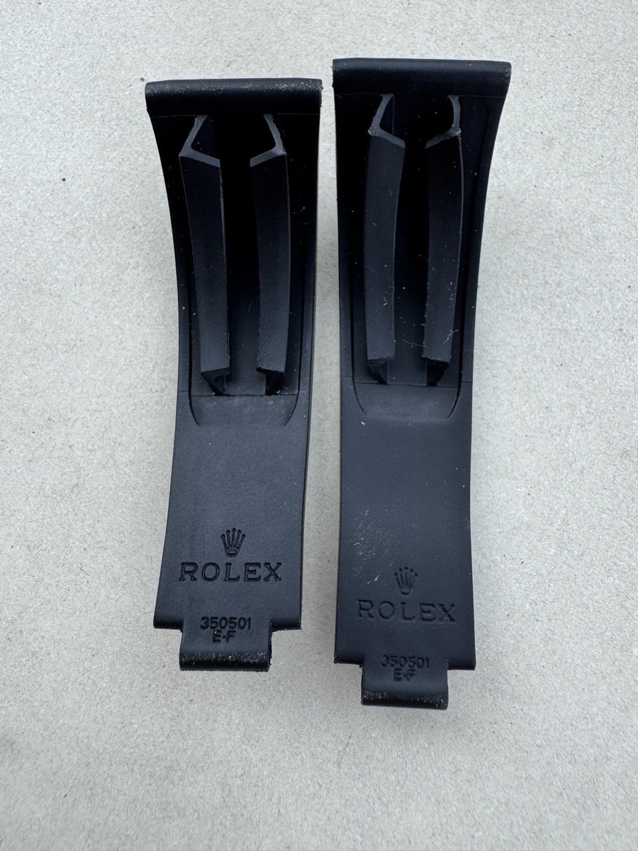 Rolex Daytona Oysterflex 20 mm Rare Black Rubber Original