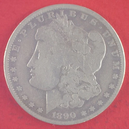 1890-O MORGAN SILVER DOLLAR / A BEAUTIFUL COIN WITH GOOD DETAIL  (7-10)