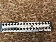 Rackmount 32 Male XLR Audio Patchbay Panel