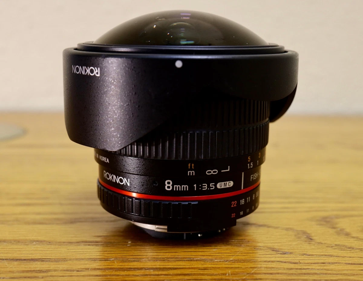 Preços baixos em Lentes de câmera Samyang Fisheye 8mm Focal | eBay