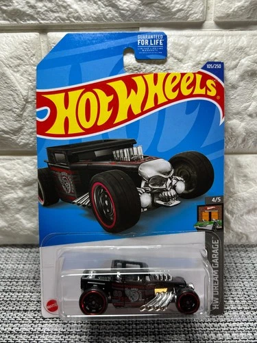 Hot Wheels HW Dream Garage 4/5 Bone Shaker 105/250 Black