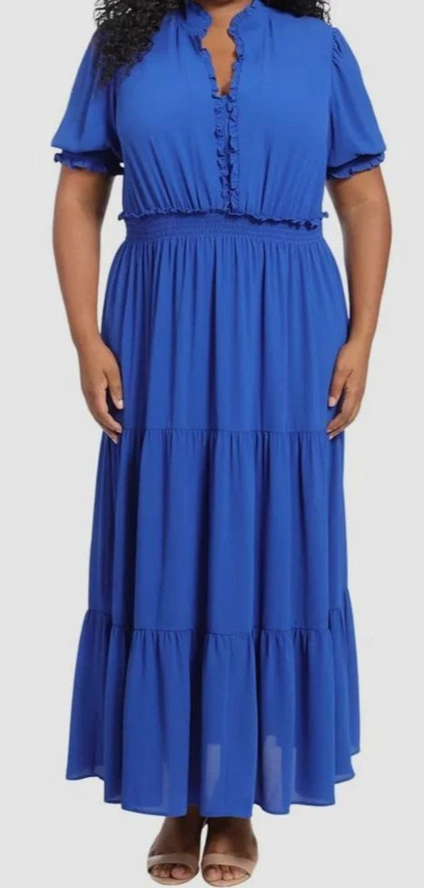 chinese dress ladies London Times Women's Dresses Twist Neck Halter Maxi Dress at Amazon Women's  Clothing store